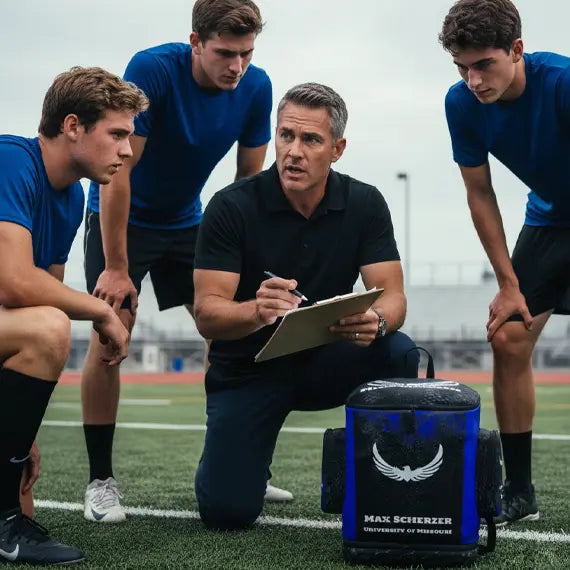 Custom Sublimated Athletic Style Backpack with Team Logo – Durable Sports Design