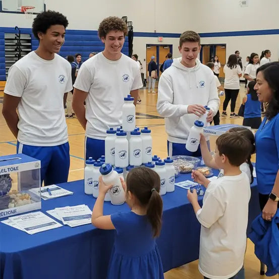 Personalized 20 oz sports & bike water bottle for training sessions – HDPE plastic