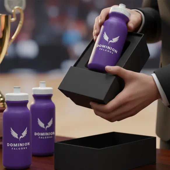 Custom 20 oz Sports & Bike Water Bottle – Perfect Personalized Gift for Teams & Events