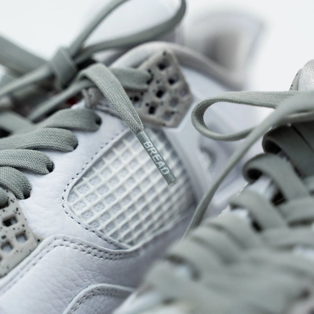Bread No-Tie Elastic Shoelaces – Vulture Gray