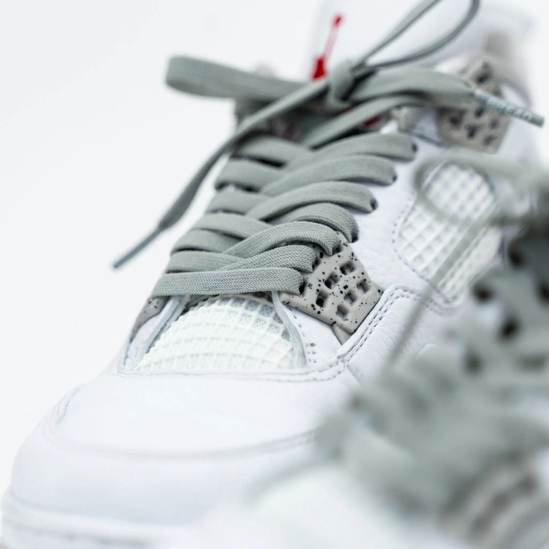Bread No-Tie Elastic Shoelaces – Vulture Gray
