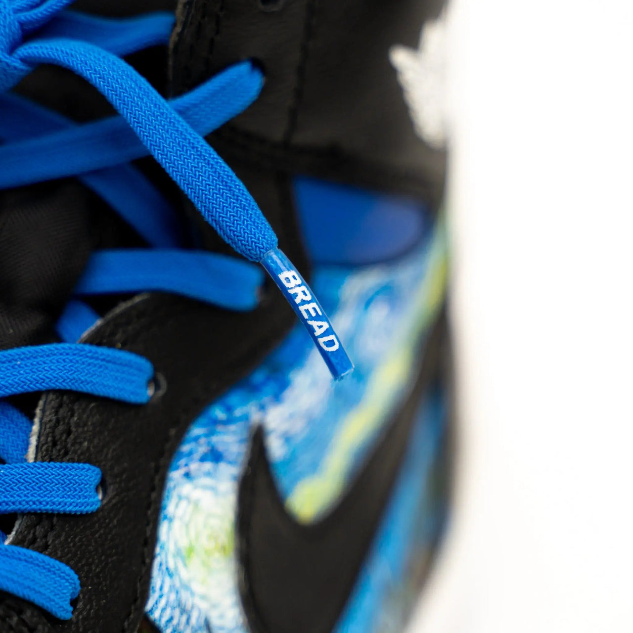 Bread No-Tie Elastic Shoelaces – Sonic Blue