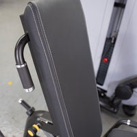 Thumbnail for Vogue Leg Extension/Prone Leg Curl Combo - Muscle D Fitness - Seated - Adjustable - Pin Selectorized - Quads Hamstring Machine