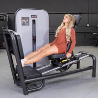 Thumbnail for Vogue Leg Press - Muscle D Fitness - Adjustable Seat - Pin Selectorized - Quads Glutes Calf Workout