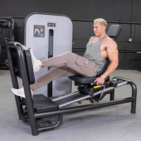 Thumbnail for Vogue Leg Press - Muscle D Fitness - Adjustable Seat - Pin Selectorized - Quads Glutes Calf Workout