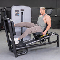 Thumbnail for Vogue Leg Press - Muscle D Fitness - Adjustable Seat - Pin Selectorized - Quads Glutes Calf Workout