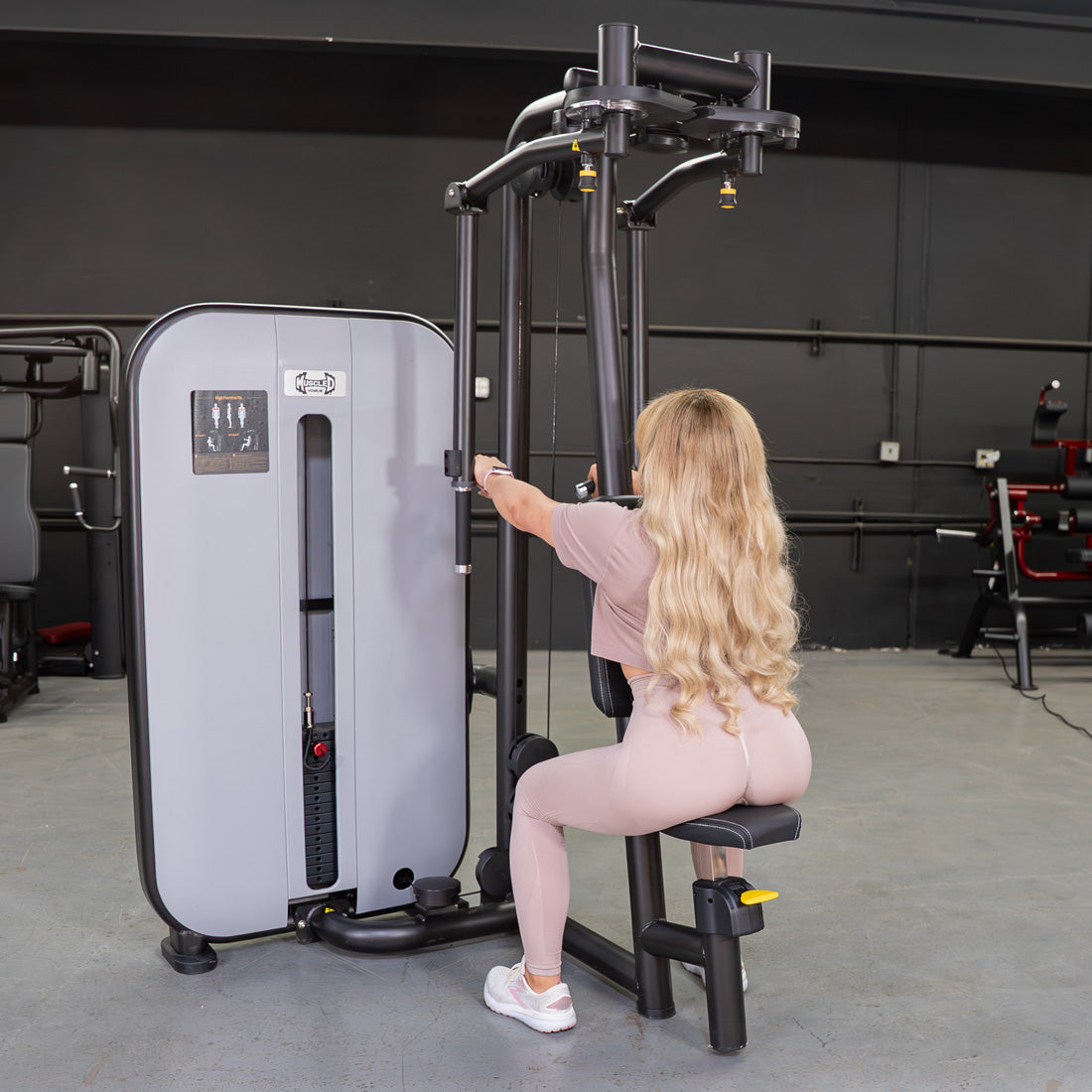 Vogue Pec Deck/Rear Delt - Muscle D Fitness - Adjustable Seat
