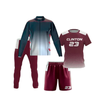 Thumbnail for WOW Package Men’s (SS Jersey + Regular Short + Warm-Up Jacket & Pants) With Zip