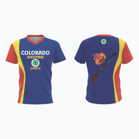Thumbnail for Travel Tech Tee – Short Sleeve V-Neck example 19