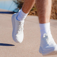 Thumbnail for Bread No-Tie Elastic Shoelaces – Cloud White