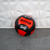 Thumbnail for Medicine Ball / Wall Ball - Muscle D Fitness - Heavy Duty Stitching - Multi-Panel Design - 14