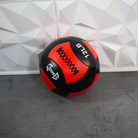 Thumbnail for Medicine Ball / Wall Ball - Muscle D Fitness - Heavy Duty Stitching - Multi-Panel Design - 14
