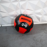 Thumbnail for Medicine Ball / Wall Ball - Muscle D Fitness - Heavy Duty Stitching - Multi-Panel Design - 14