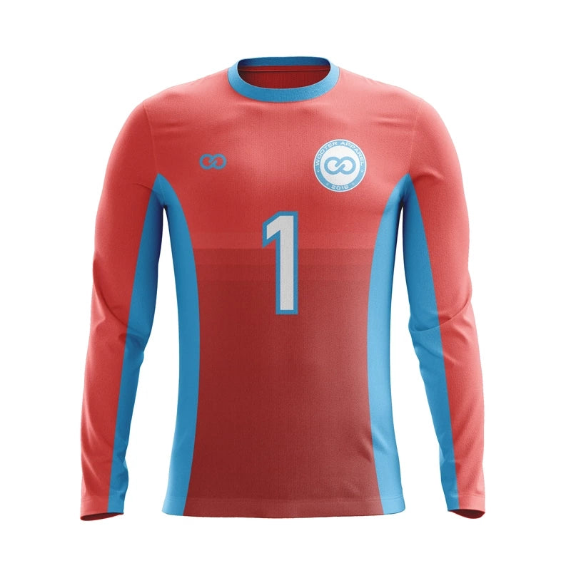 Custom Crew Neck Goalie Soccer Jerseys