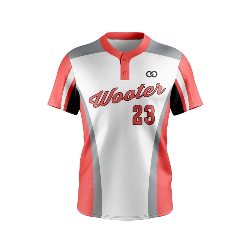Custom Lightweight 2-Button Baseball Jerseys