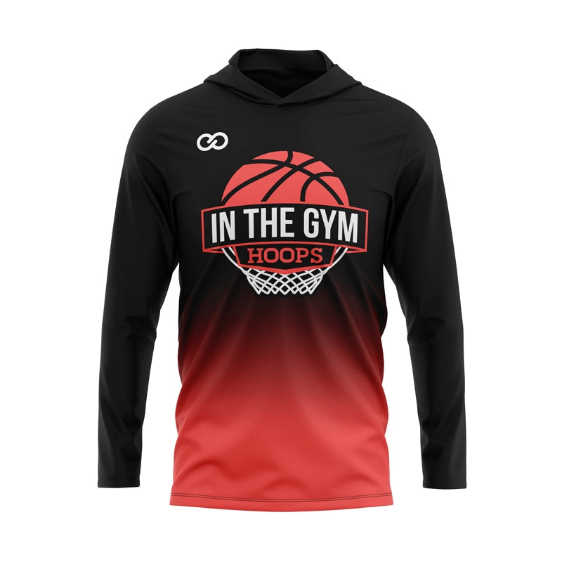 Custom Long Sleeve Hoodie Basketball Shooting Shirts