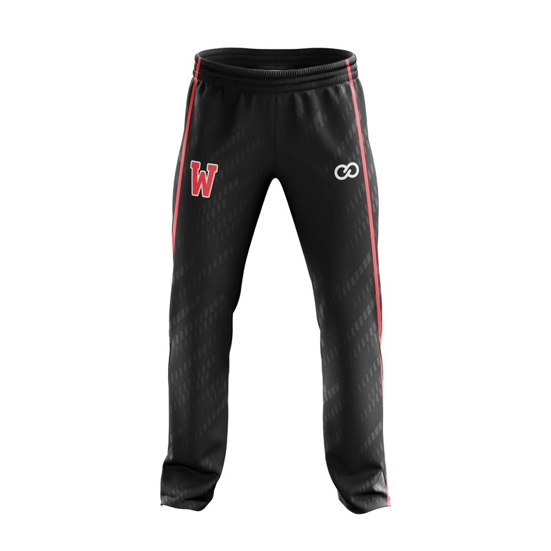 Custom Warmup Pants with Side Zips