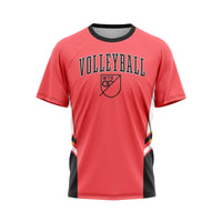 Thumbnail for Custom Short Sleeve Crew Neck Volleyball Jerseys