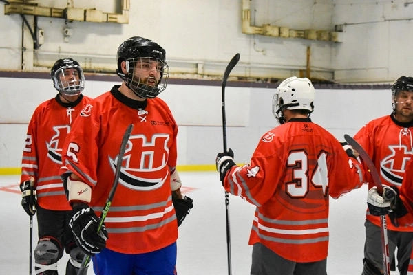 Custom V-Neck Hockey Jerseys