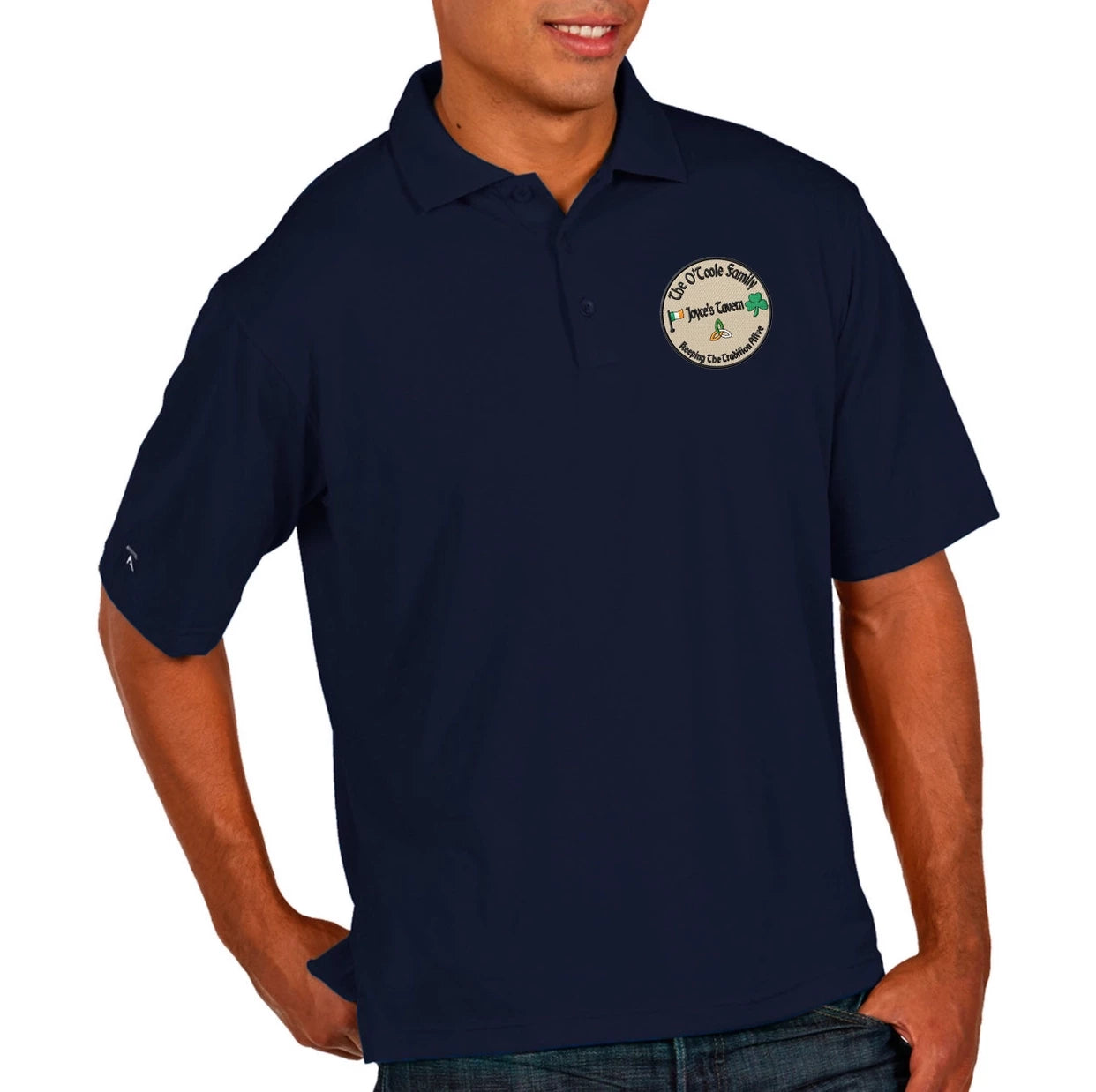 Custom Polo Shirts (Set In Sleeve)