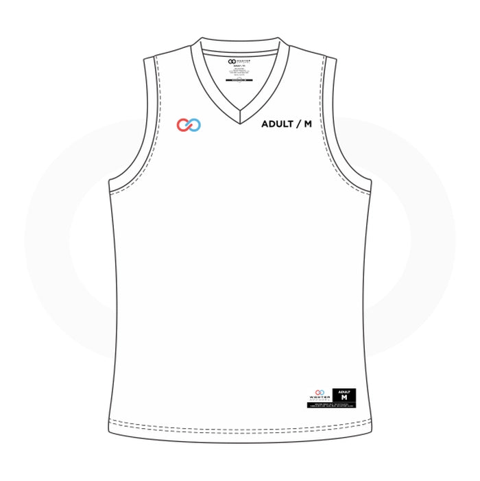 V-Neck Basketball Jerseys - Youth Sizing Kits