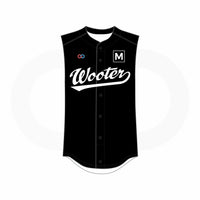 Thumbnail for Lightweight Sleeveless Button-Down Baseball Jerseys - Sizing Kits