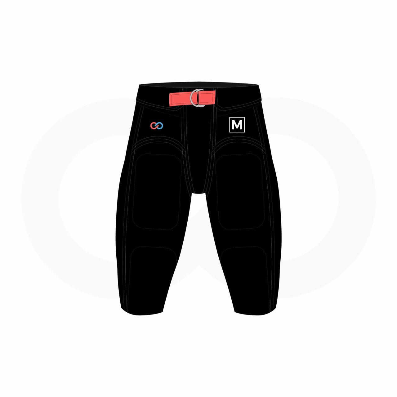 Integrated Football Pants - Youth Sizing Kits