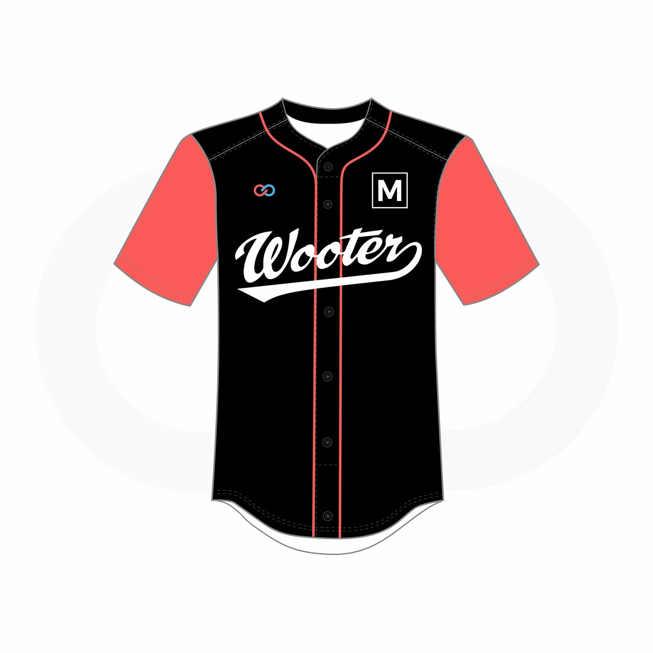 Button-Down Softball Jerseys - Sizing Kits