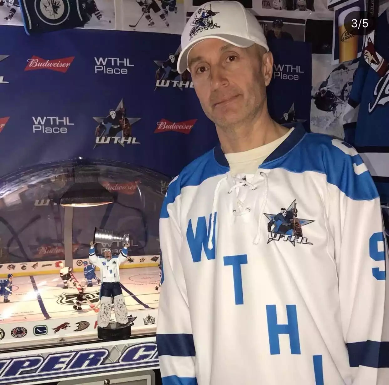 Custom Laced Hockey Jerseys