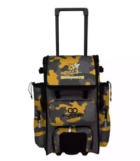 Thumbnail for Custom Elite Baseball/Softball Roller Bat Bags (With Shoulder Straps)