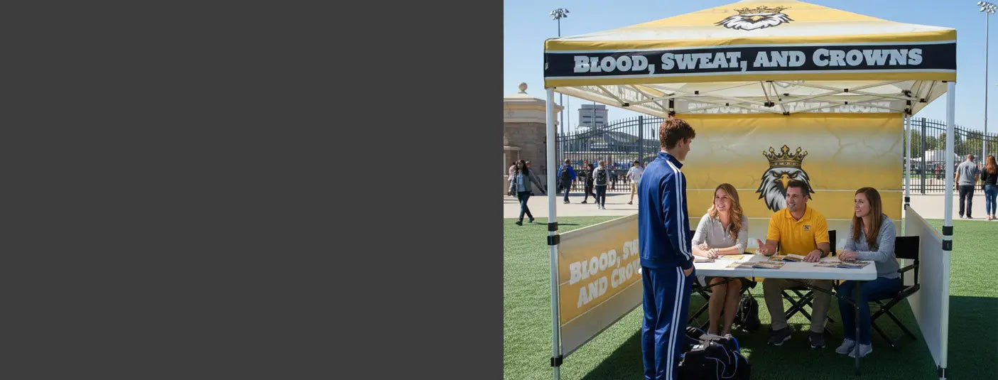 Personalized Outdoor Event Tent – Perfect for Brands, Teams, and Promotions