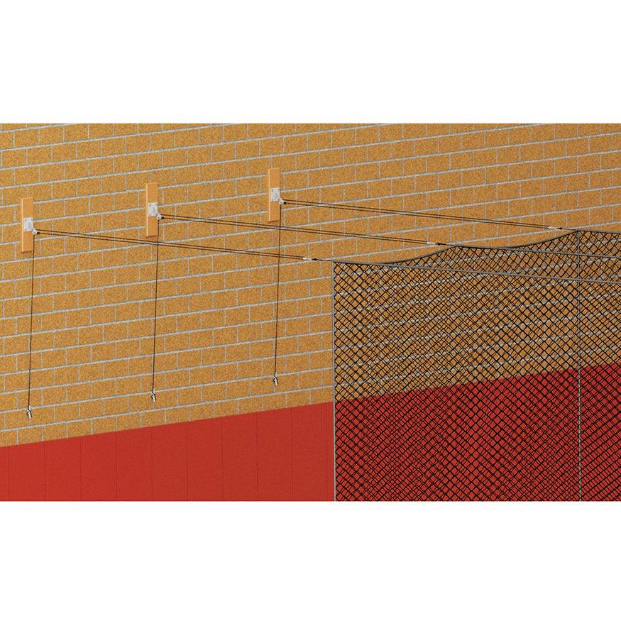 Batting Cage (55 ft.L x 14 ft.W x 14 ft.H) - Quick Set-Up (Indoor)