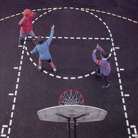 Thumbnail for Basketball Court - Stencil (Regulation Size)