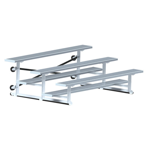 Custom Multi-sport Tip Roll - Bleacher - 7-1/2 Ft. (3 Row - Single Foot Plank) - Tip & Roll