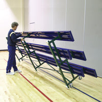 Thumbnail for Bleacher - 27 ft. (4 Row - Double Foot Plank) - All Aluminum