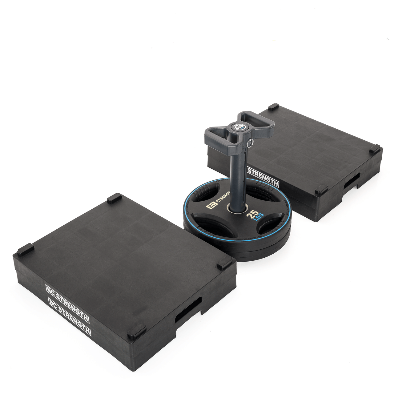 BC Strength Blocks impact-resistant non-slip training elevation blocks