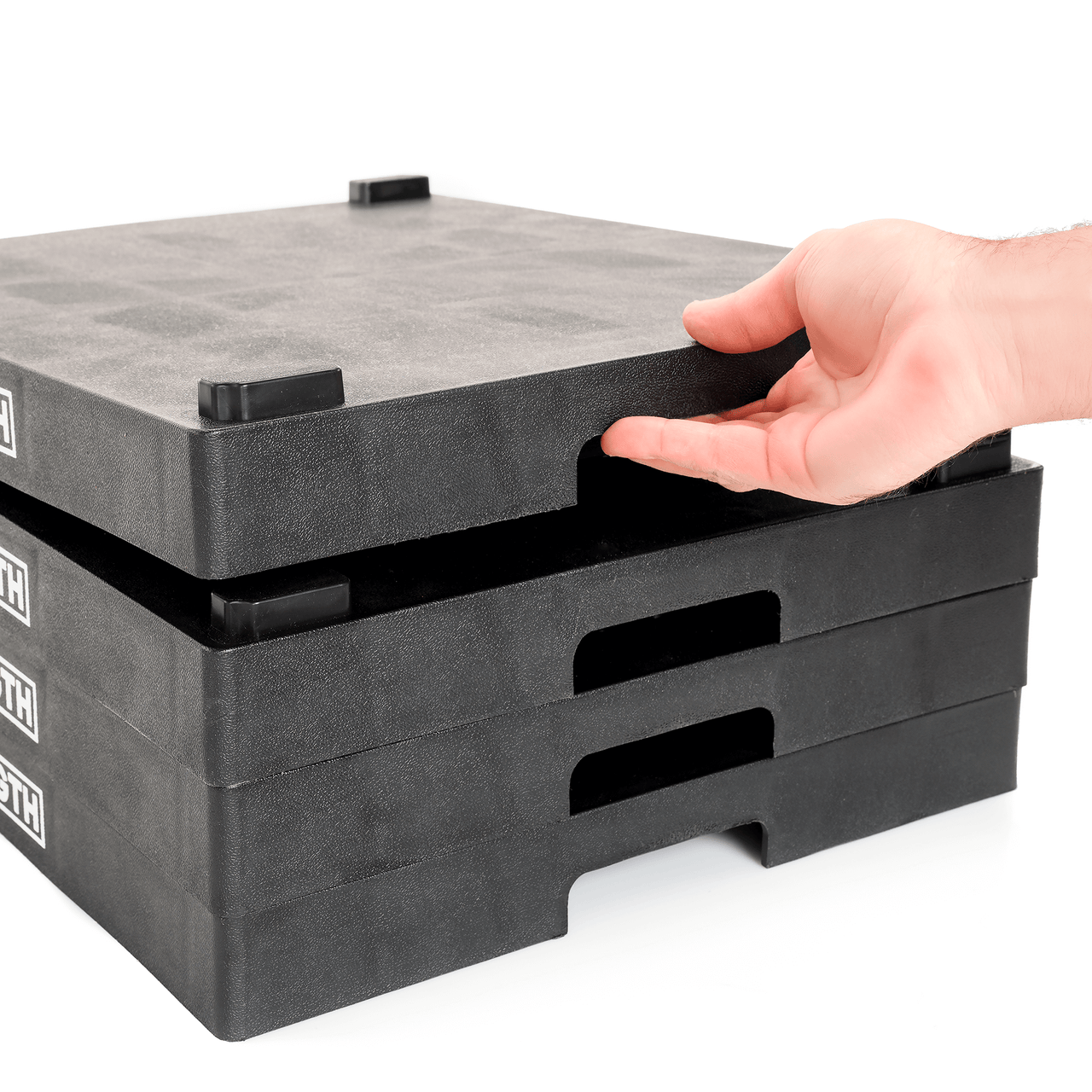 BC Strength Blocks impact-resistant non-slip training elevation blocks