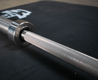 Thumbnail for Hard Chrome Olympic Bar and Olympic Rubber Weight Plate Sets