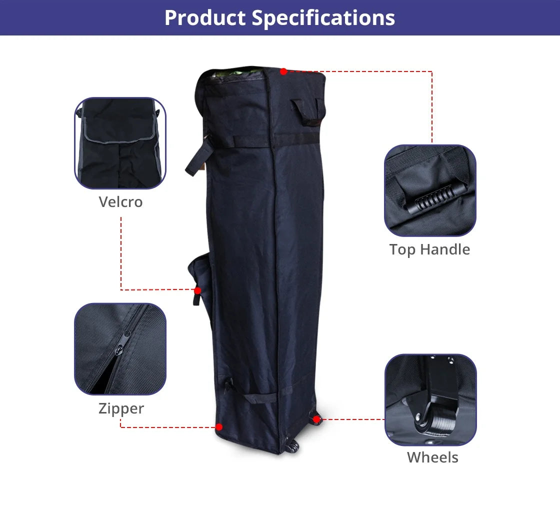 Canopy Tent Travel Bag with Wheels