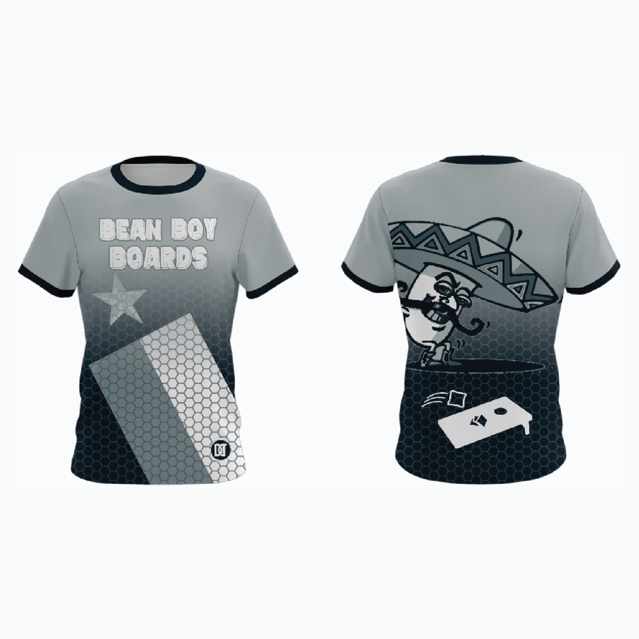 Home & Away Full-Button Baseball Jersey and Hat Package example 12