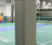 Thumbnail for Column post pad at indoor tennis facility