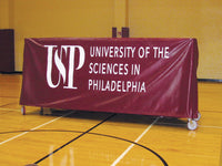 Thumbnail for USP printed rack cover protects gym floor covers while not in use
