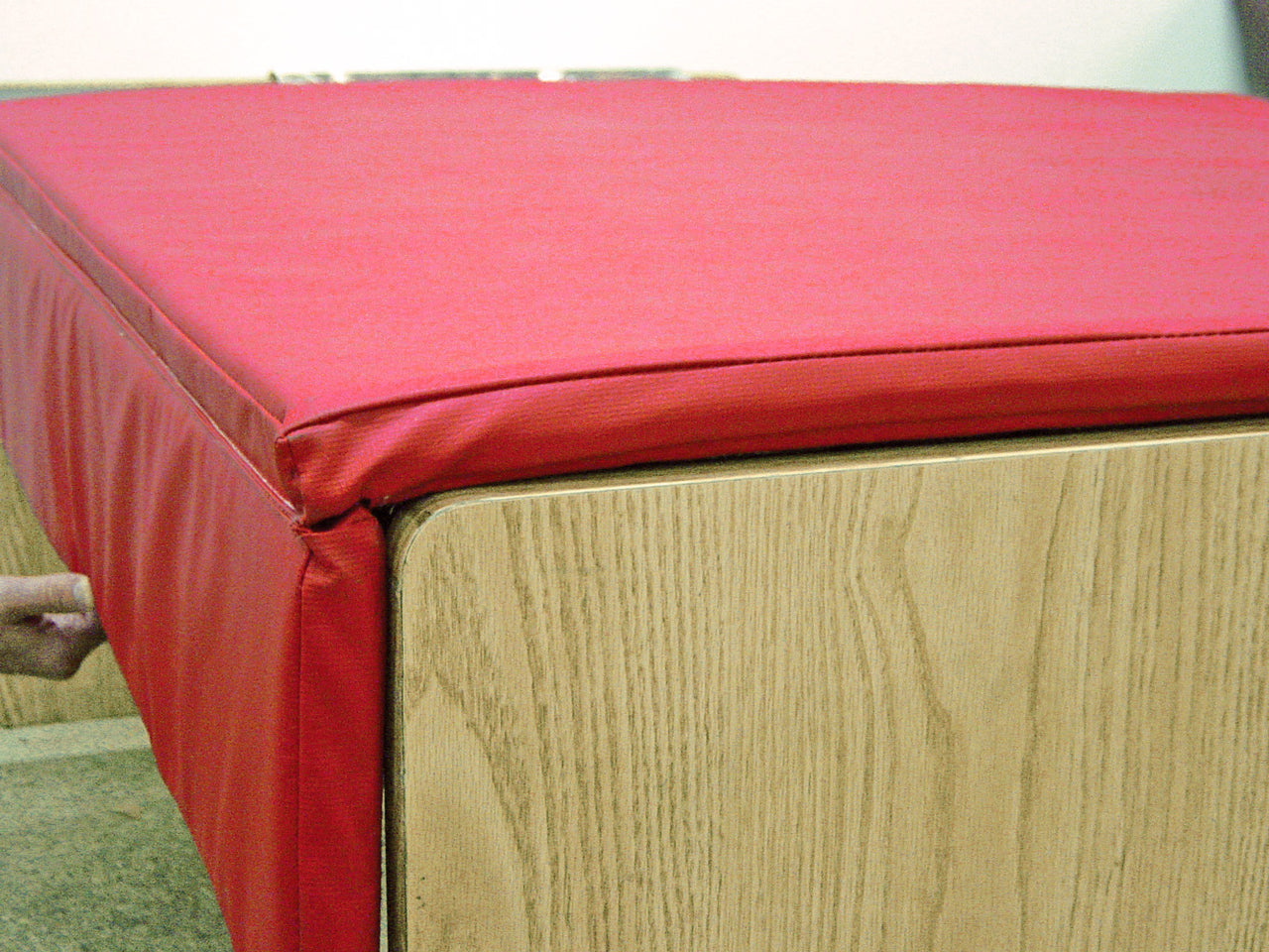 Stage padding closeup with detail