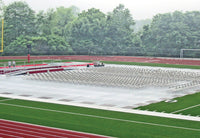 Thumbnail for Turf protector field covers in use at graduation ceremony