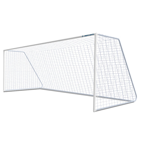 Soccer Goals - Classic Club Round Goal (8 ft.H x 24 ft.W x 4 ft.B x 9 ft.D) - NFHS Compliant