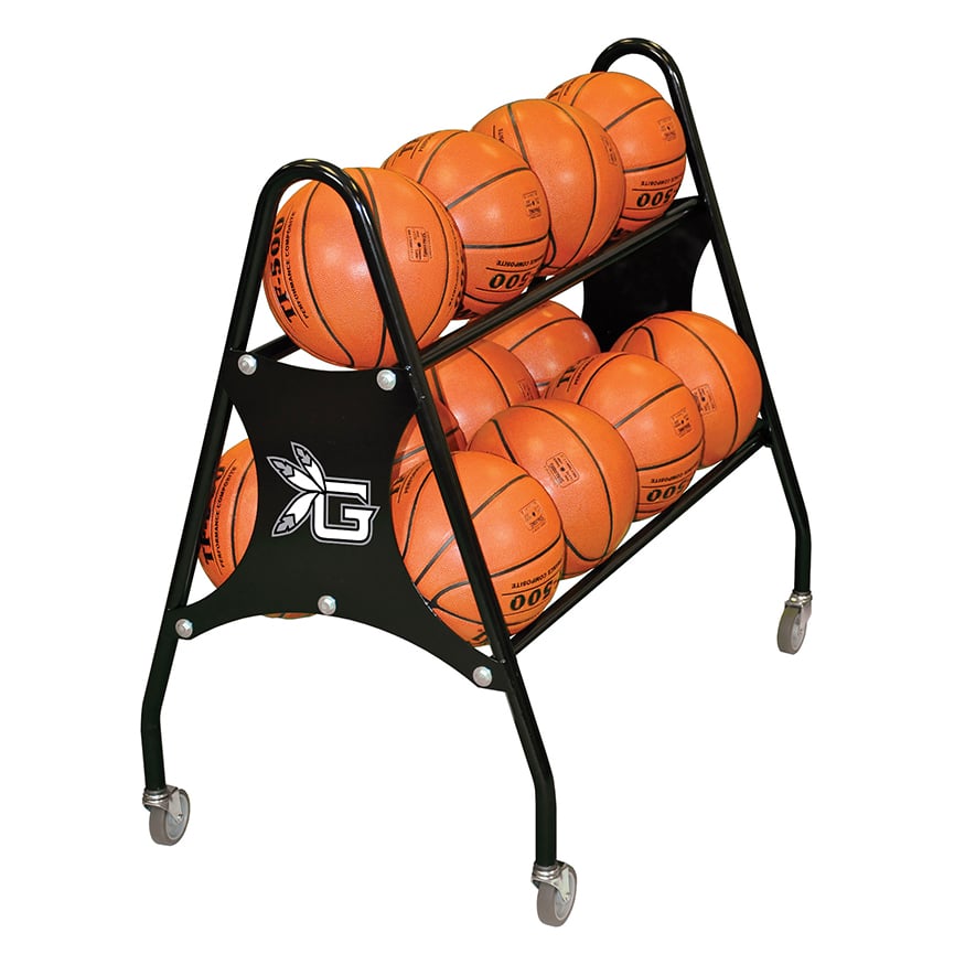 Custom 12 Ball Basketball Rack