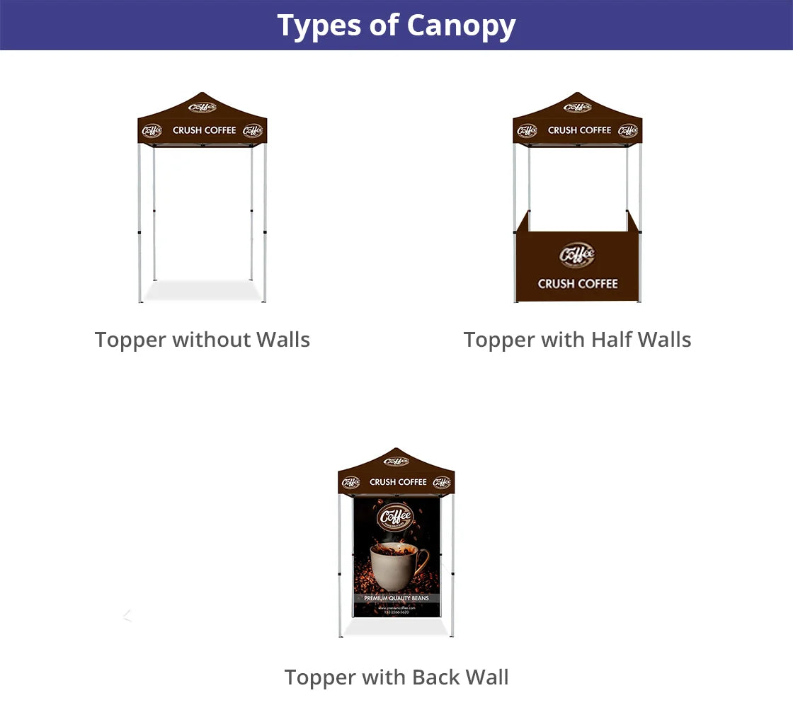 Custom Outdoor Event Tent | 5' x 5'