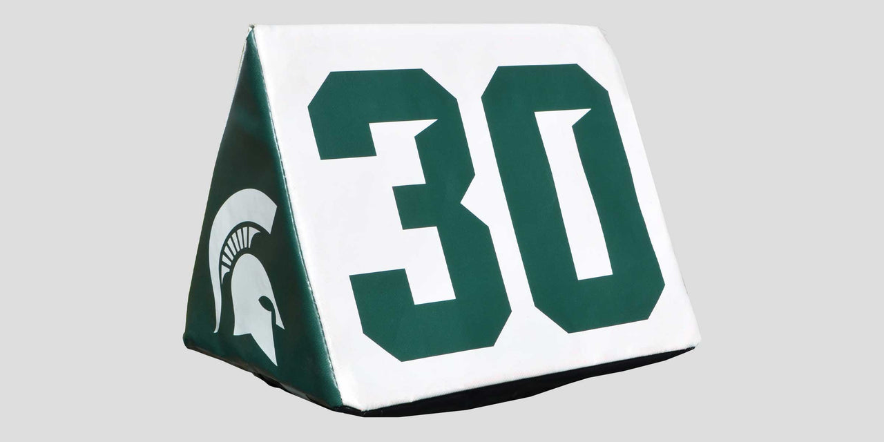 Custom Football Sideline Spirit Markers | Set of 11 Markers