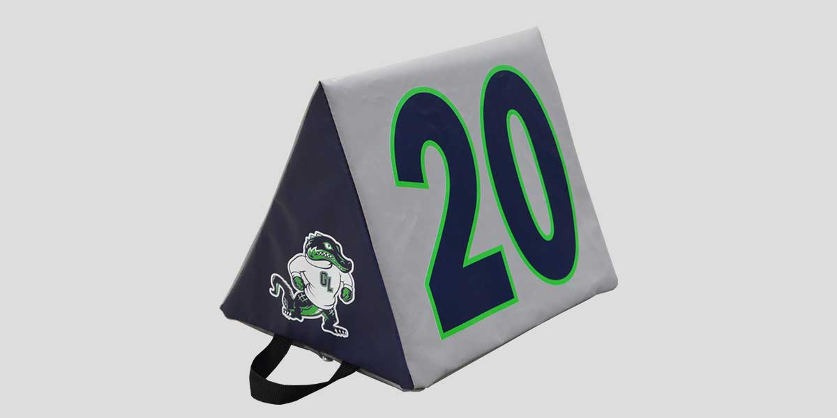 Custom Football Sideline Spirit Markers | Set of 11 Markers