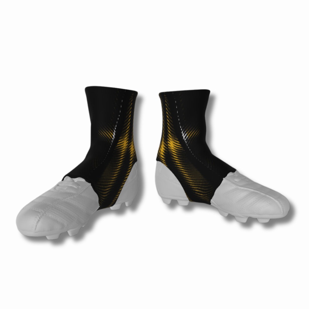 HoopsKing Custom Football Spats Cleat Covers Ankle Wraps